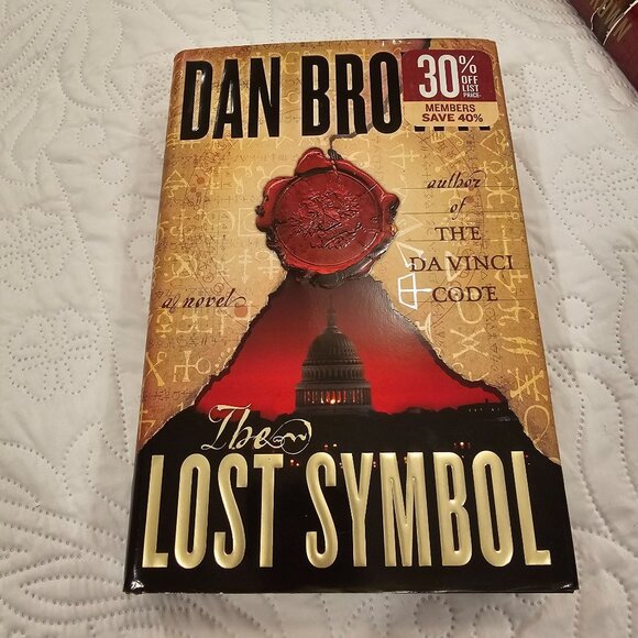 The Da Vinci Code & The Lost Symbol Hardcover Books By Dan Brown - Picture 5 of 11